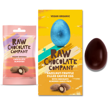 Hazelnut-Truffle Filled Easter Egg